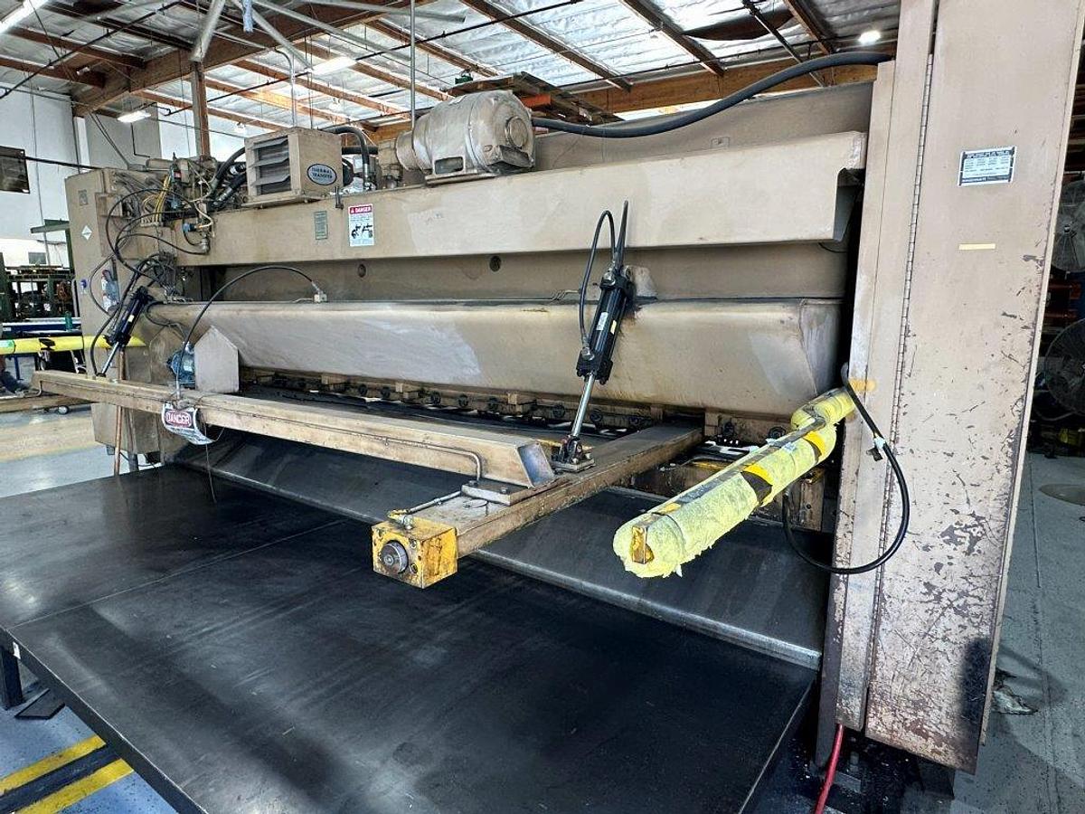 Used 3/8" x 14' Cincinnati 375HSx14 CNC Hydraulic Shear