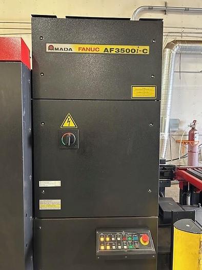 Used 2016 - 3500 Watt Amada LCG-3015 CNC CO2 Laser