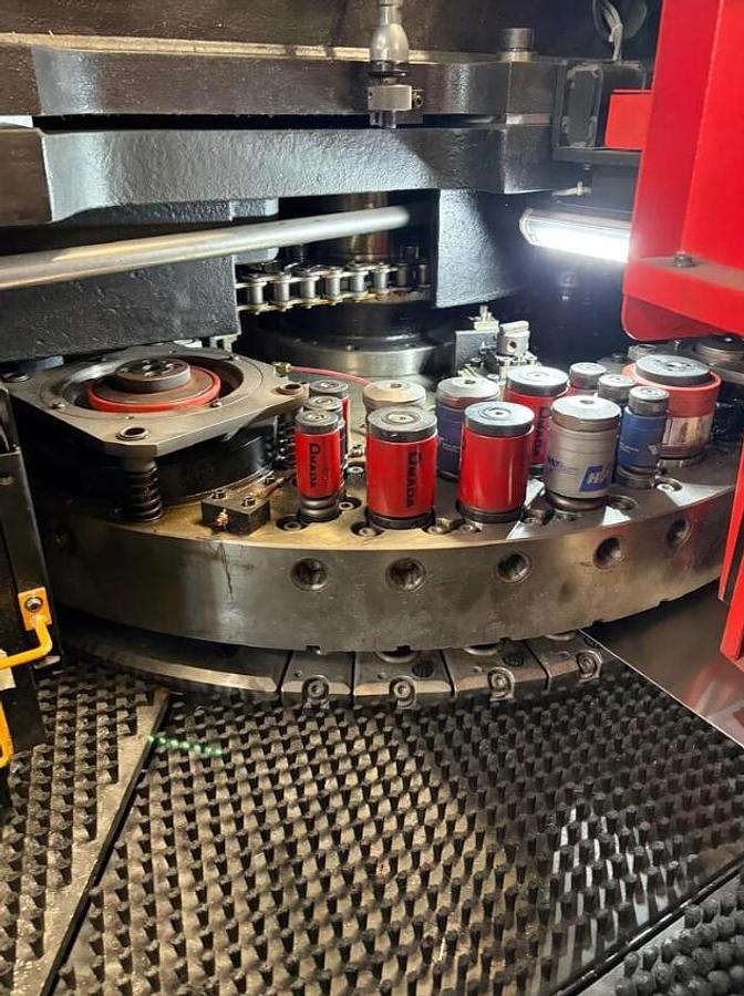 Used 2019 - 33 Ton Amada EMK-3612-MII Servo Driven Turret Punch