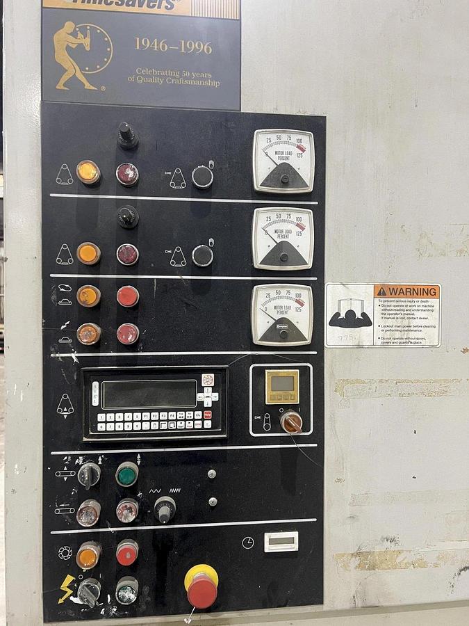 Used 1997 - 52" Timesaver 252-301C 3 Head Belt Grinder Sander