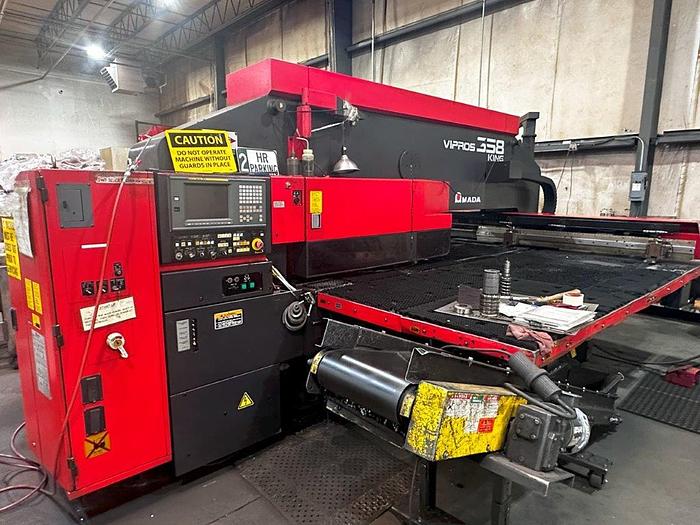 Used 1998 - 33 Ton Amada Vipros 358 King-II CNC Turret Punch