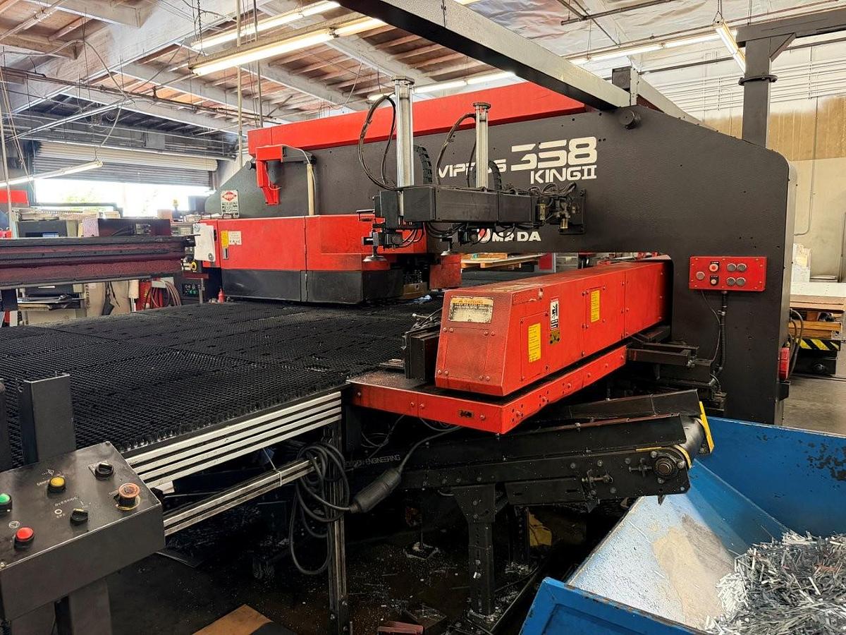 Used 1998 - 33 Ton Amada Vipros 358 King II CNC Turret Punch