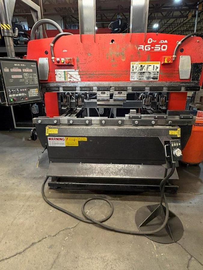 Used 1998 - 55 Ton Amada RG-50 CNC Press Brake