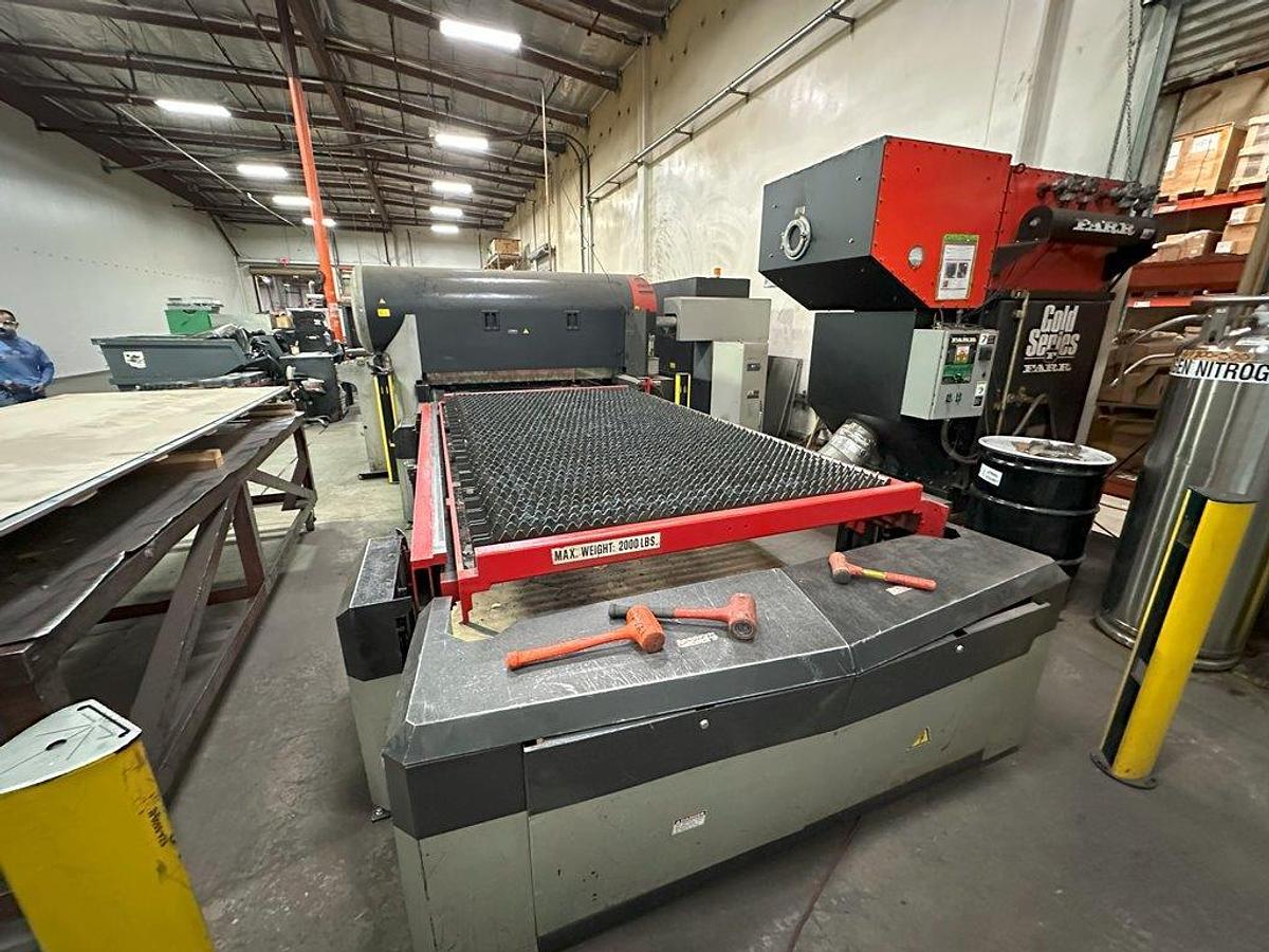 Used 2010 - 4000 Watt Amada  LC-3015NT-F1 CNC Laser