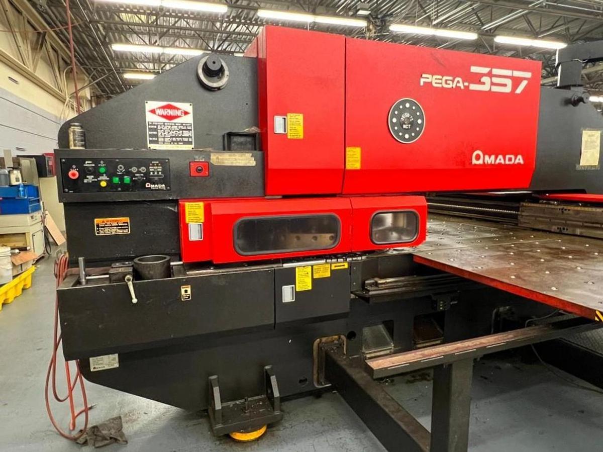 Used 2001 - 33 Ton Amada Pega 357 CNC Turret Punch