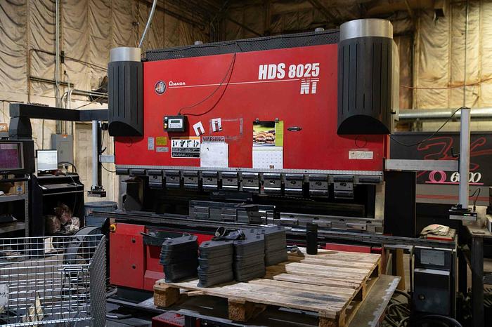 Used 2010 - 88 Ton Amada HDS-8025NT CNC Press Brake