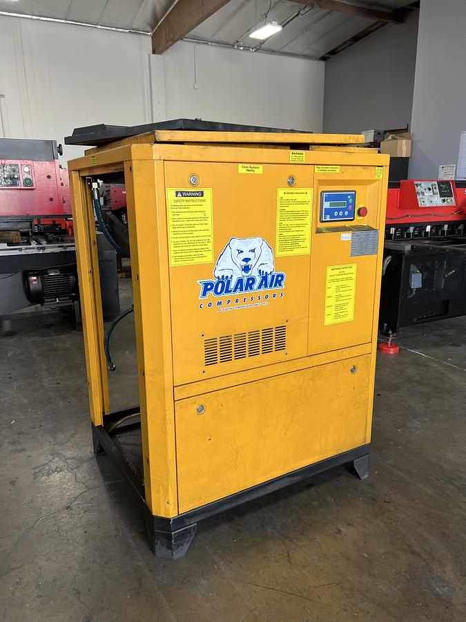 Used Polar Air Rotary Screw Air Compressor