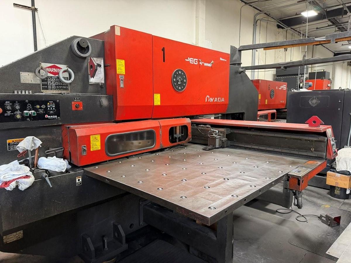 Used 1996 - 33 Ton Amada Pega 357 CNC Turret Punch