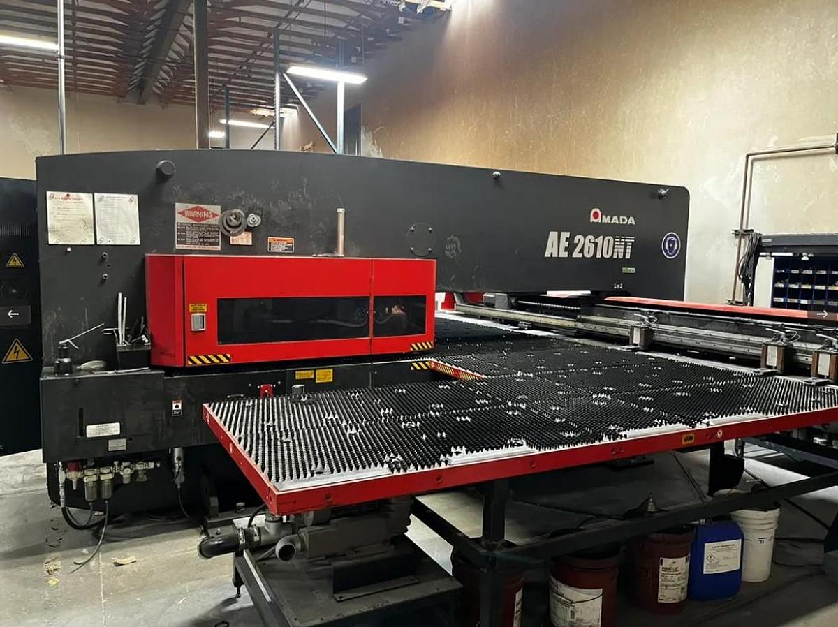Used 2020 - 22 Ton Amada AE-2610NT Servo Driven Turret Punch