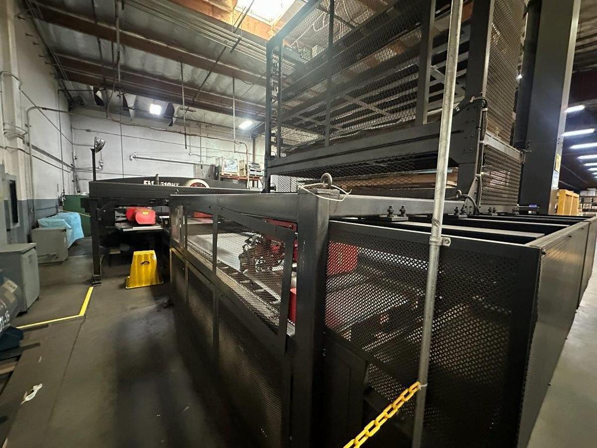 Used Amada ASR-48-CR 6-Shelf Tower Load for Turret Punch