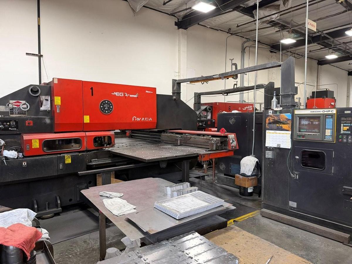 Used 1996 - 33 Ton Amada Pega 357 CNC Turret Punch