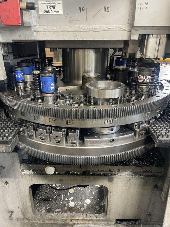 Used SET OF 2 - 2004 & 2002 - 20 Ton LVD Strippit Global 20/1215 CNC Turret Punch