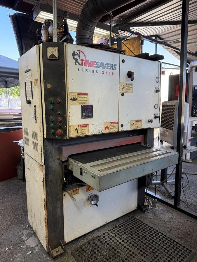 Used 2005 - 37" Timesaver Series 2200 Belt Sander/Grinder