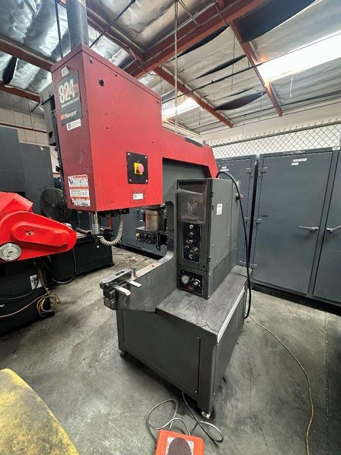 Used 1999 - 8 Ton Haeger 824 Plus 1-H Hardware Insertion Press