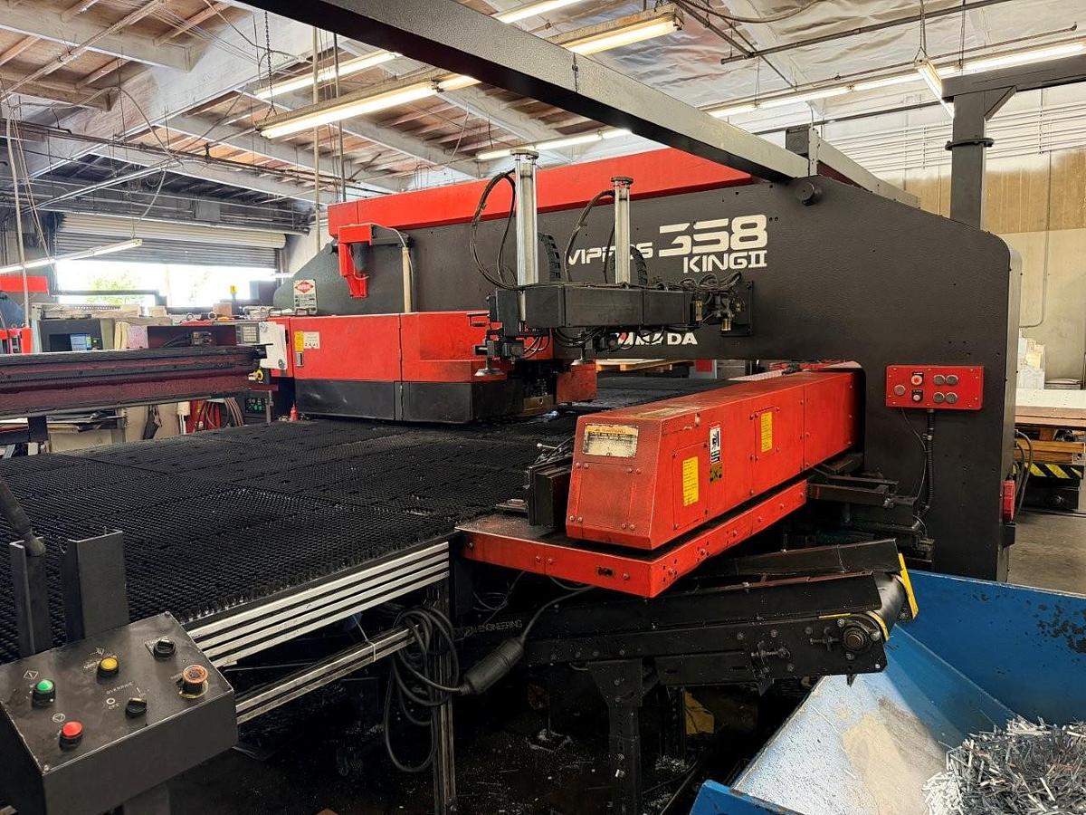 Used 1998 - 33 Ton Amada Vipros 358 King II CNC Turret Punch