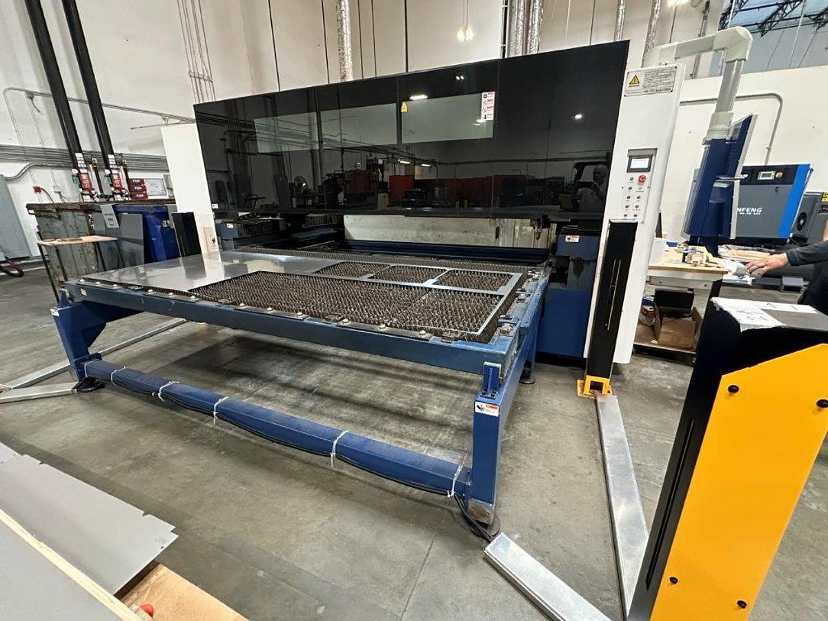 Used 2024 - 3000 Watt HSG X3015 Fiber Laser (Demo Unit)