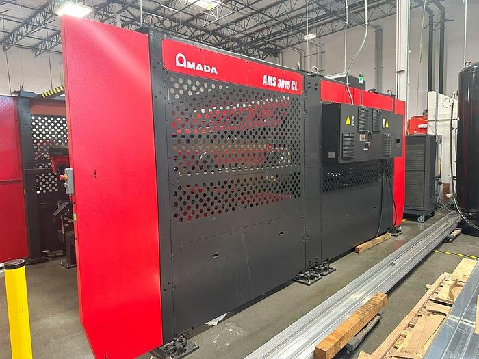 Used 2021 - Amada AMS-3015CL Single Shelf Loader for Laser