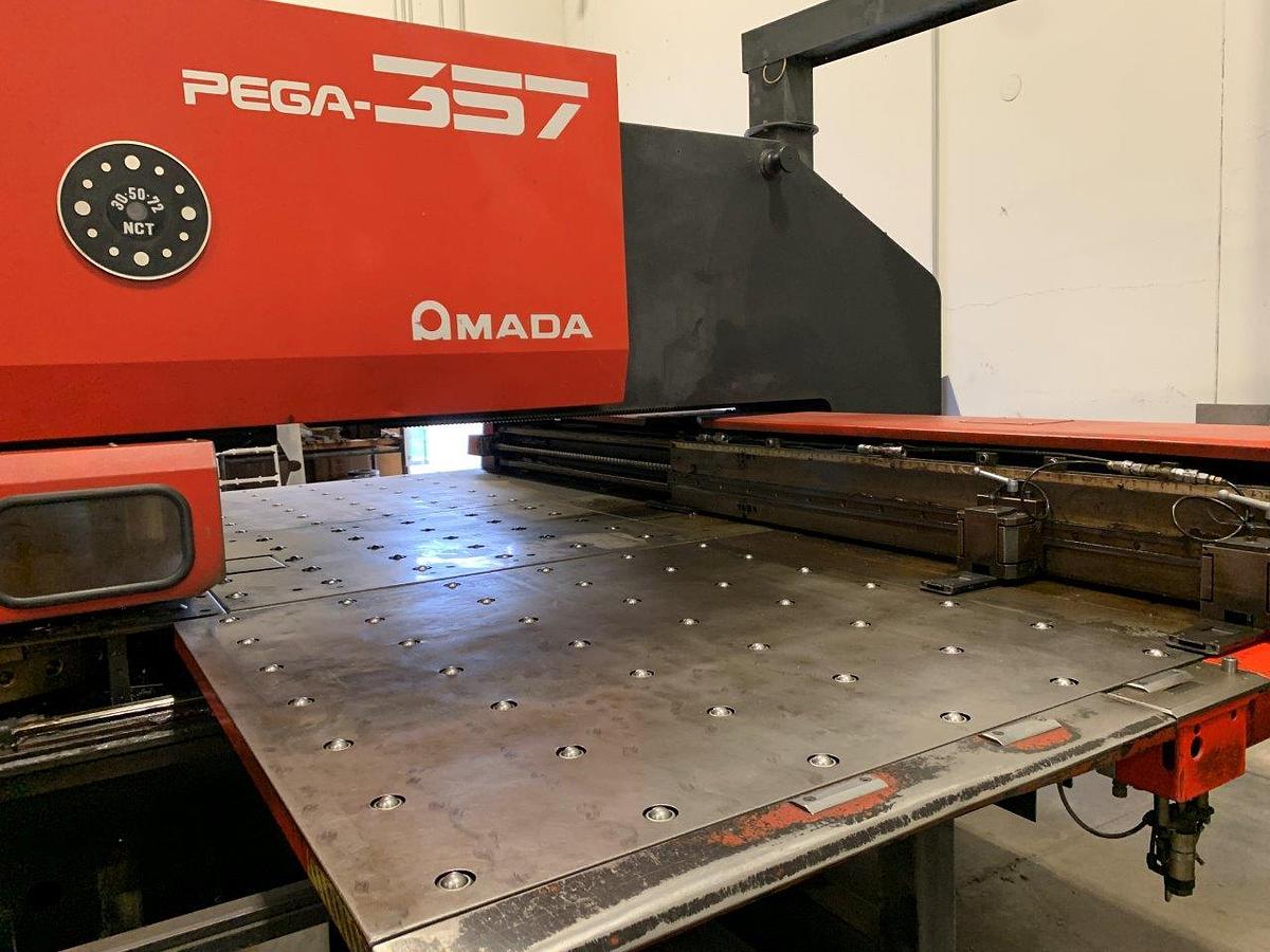 Used 1990 - 33 Ton Amada Pega 357 CNC Turret Punch