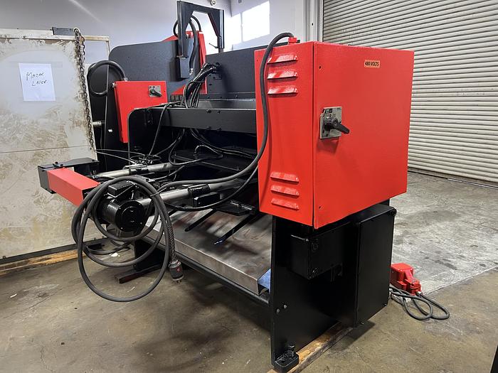 Used 1984 - 3/16" x 4' Amada M-1245 Mechanical Shear