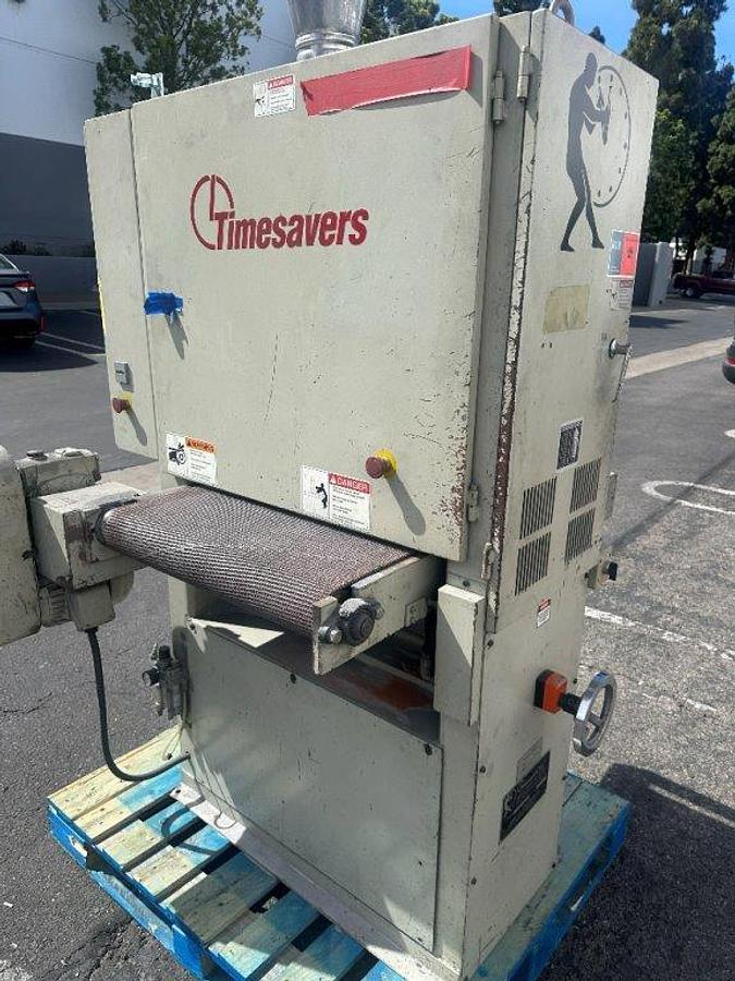 Used 24" Timesaver Belt Graining/Grinding Machine