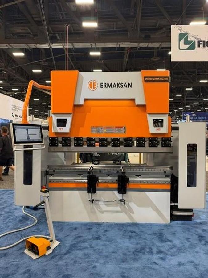 2026 (NEW) - 66 Ton x 6.8' Ermak Power-Bend Falcon CNC Press Brake
