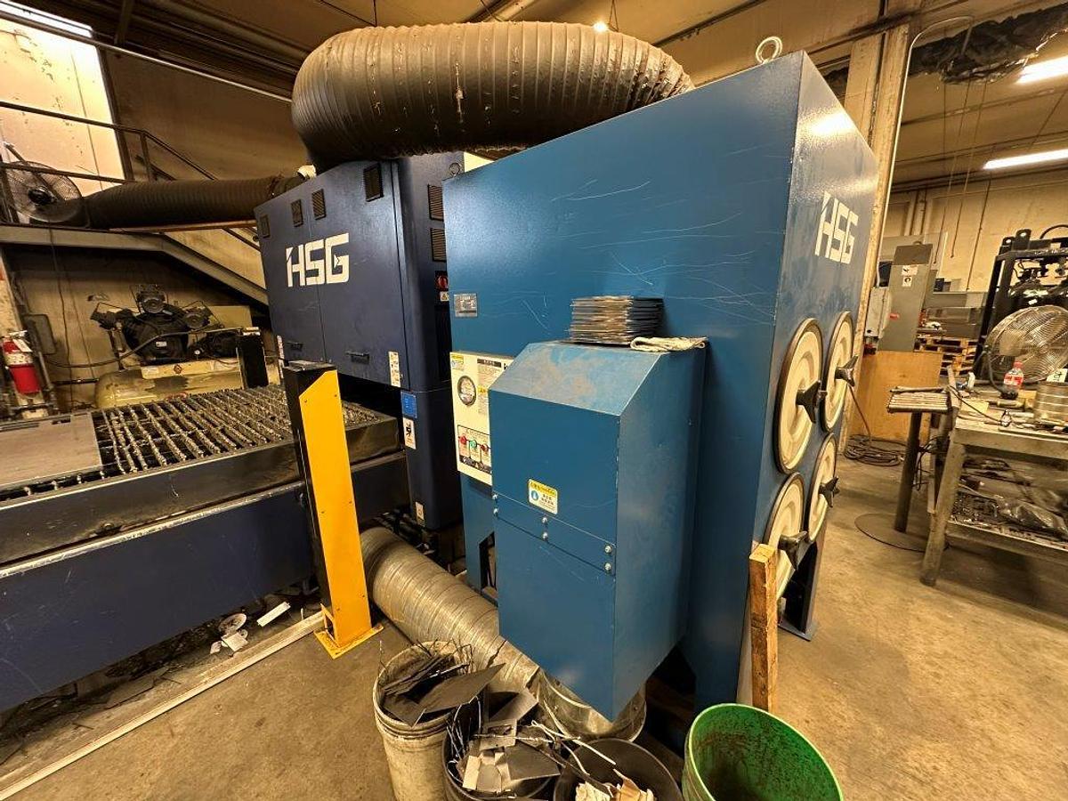 Used 2024 - 6,000 Watt HSG G3015X-6K Fiber Laser