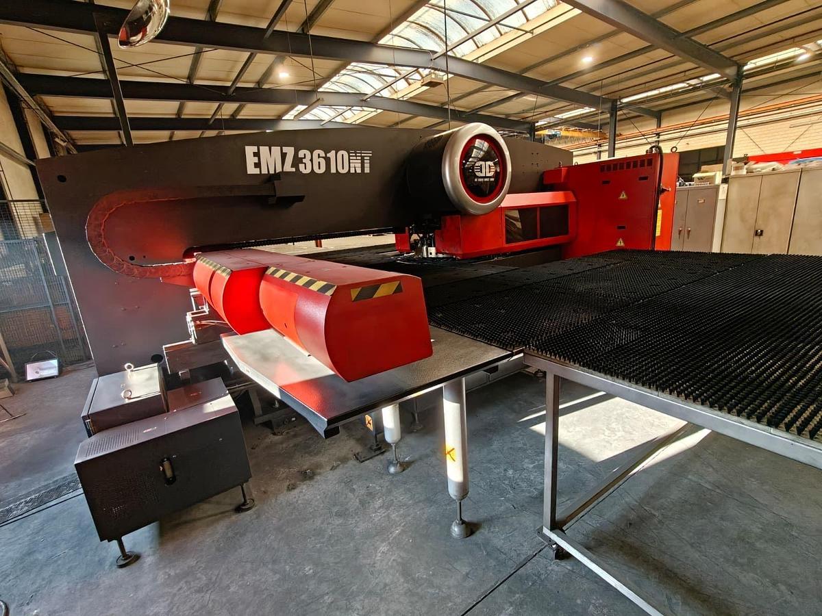 Used 2006 - 33 Ton Amada EMK-3610NT Servo Driven CNC Turret Punch