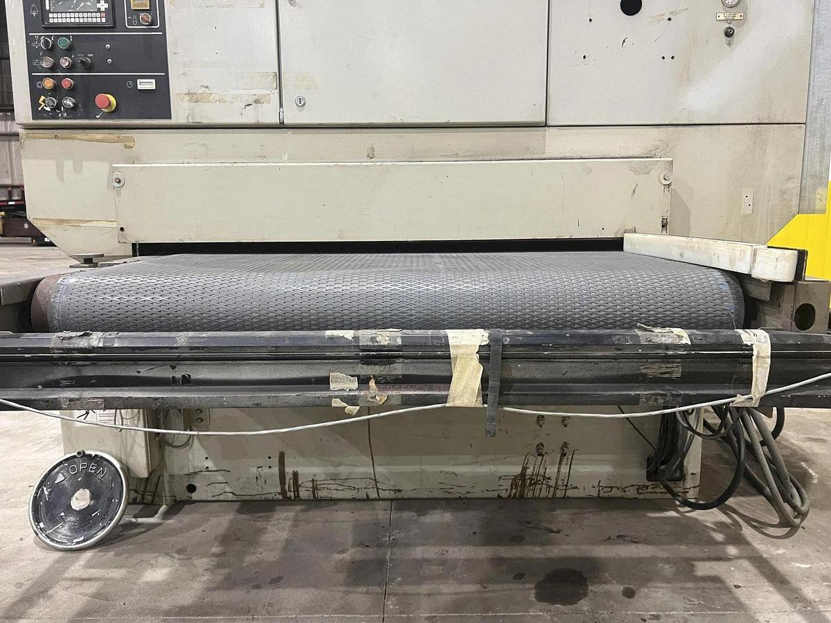 Used 1997 - 52" Timesaver 252-301C 3 Head Belt Grinder Sander