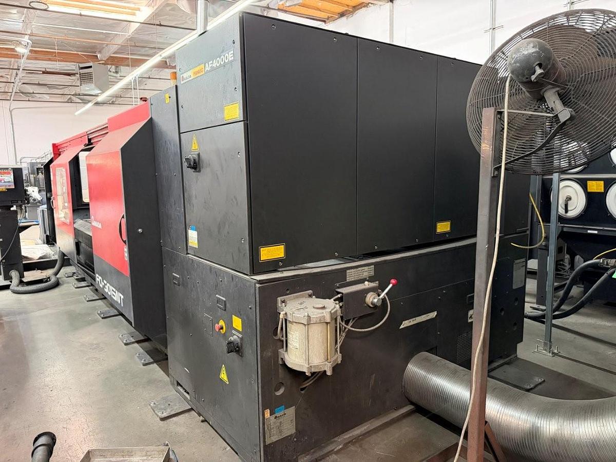 Used 2005 - 4000 Watt Amada FO-3015NT CNC Laser Cutting System
