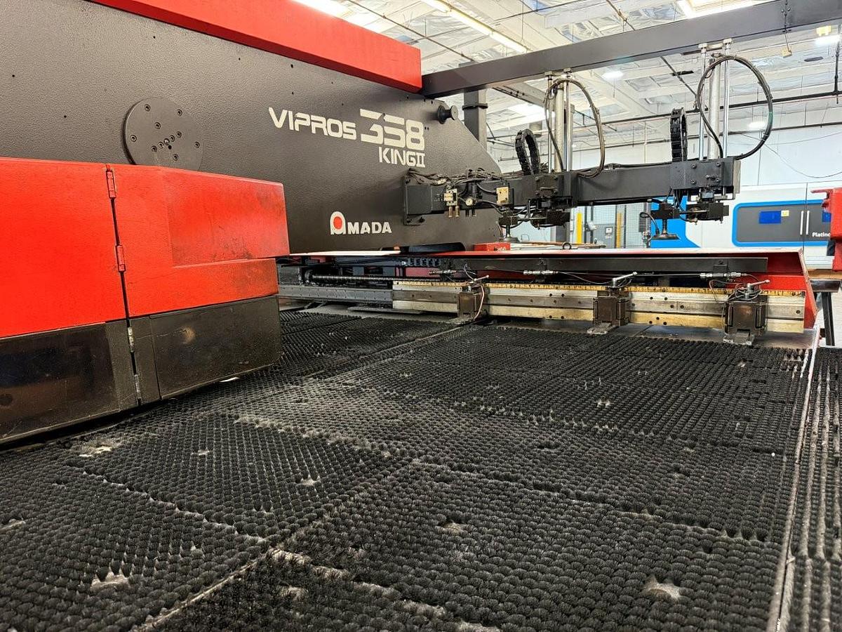 Used 1998 - 33 Ton Amada Vipros 358 King II CNC Turret Punch