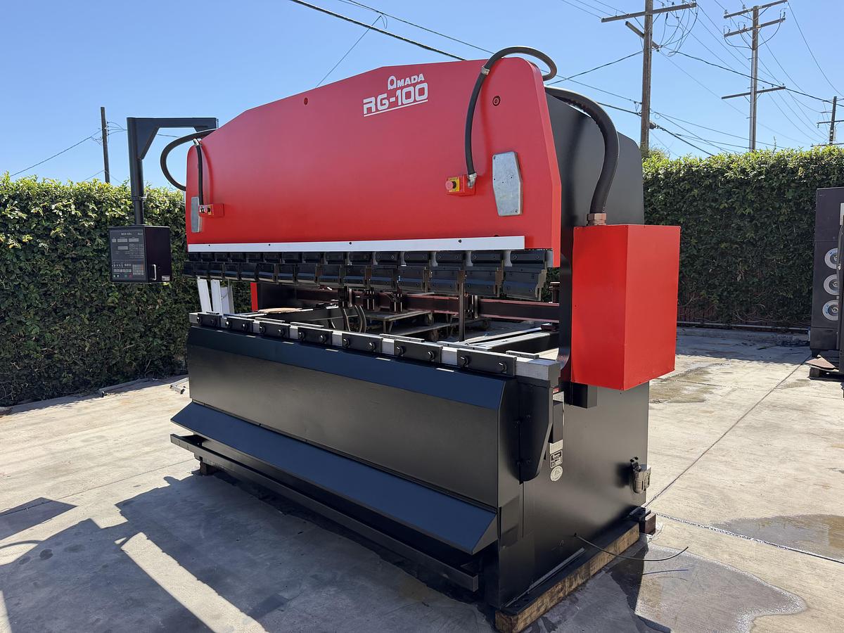 Used 2001 - 110 Ton Amada RG-100 CNC Press Brake