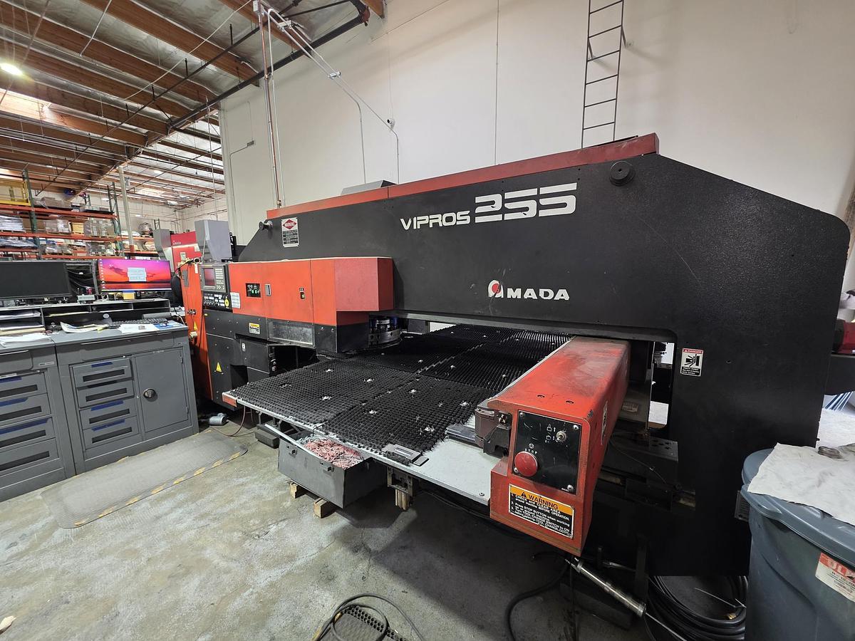 Used 2000 - 22 Ton Amada Vipros 255 CNC Turret Punch