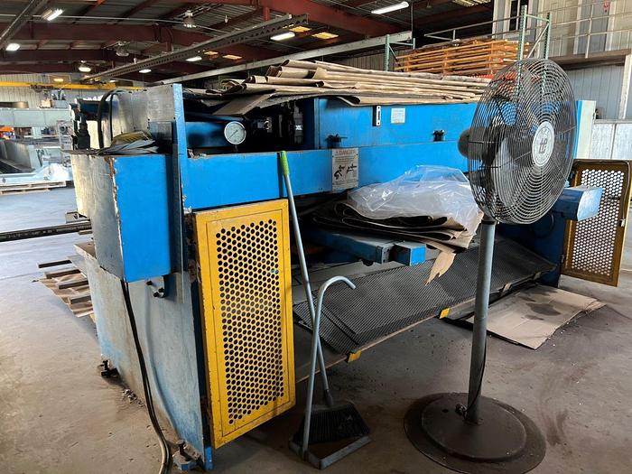 Used 2004 - 1/4" x 10' Heller HSC630 Hydraulic Shear