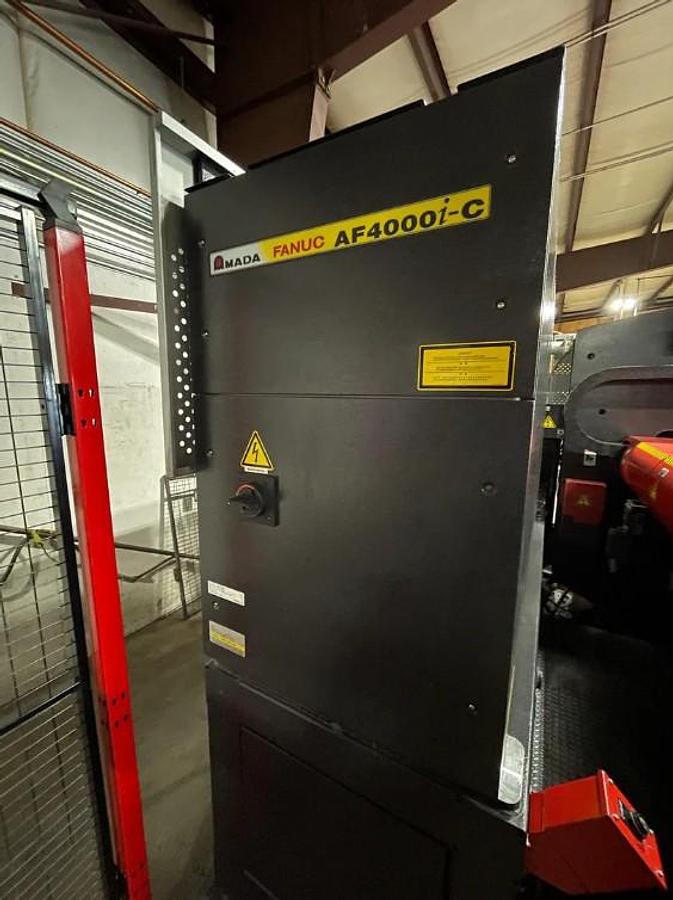 Used 2014 - 33 Ton / 4,000 Watt Amada EMLK-3610NT CNC Punch/Laser Combo