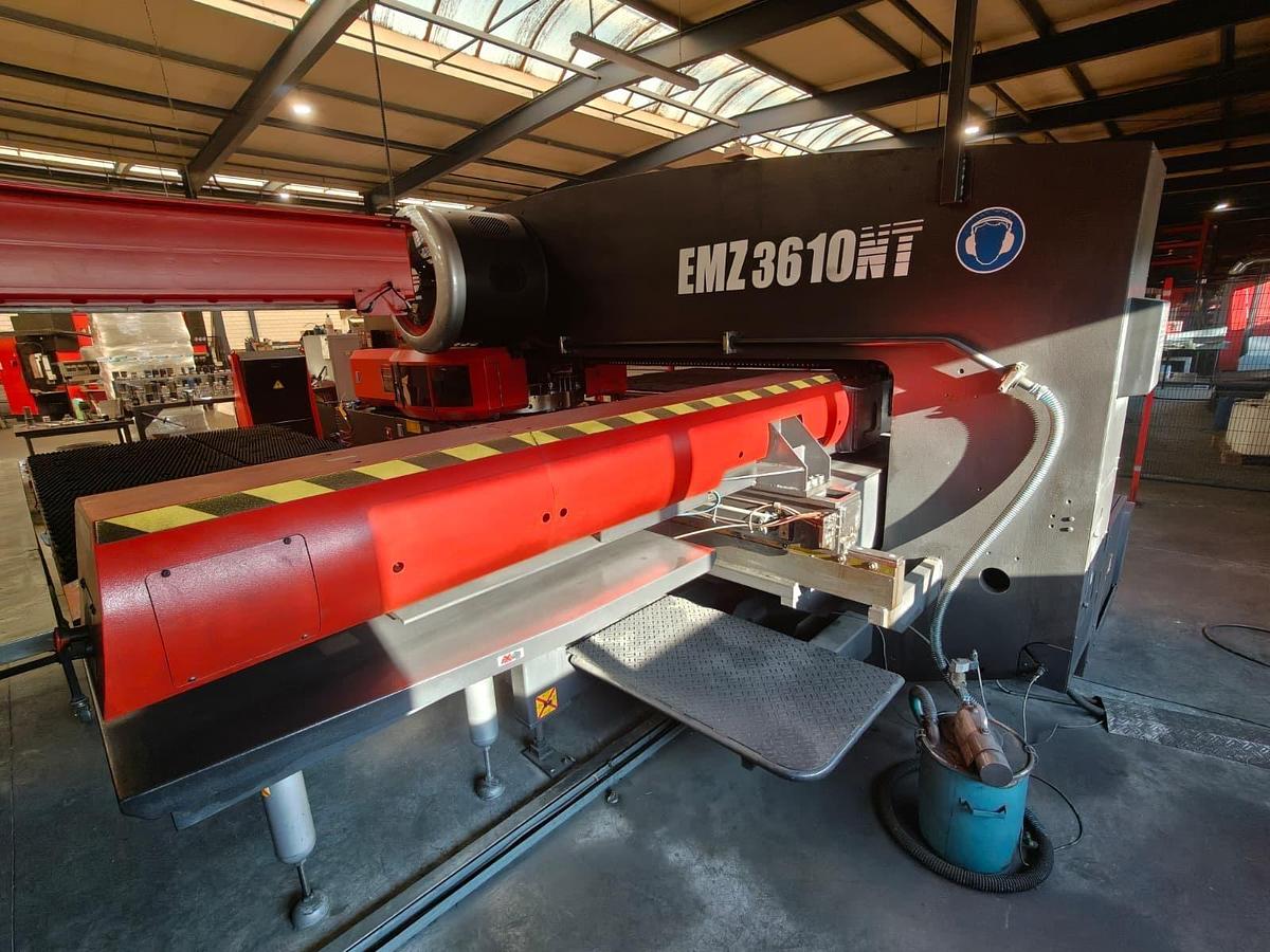 Used 2006 - 33 Ton Amada EMK-3610NT Servo Driven CNC Turret Punch