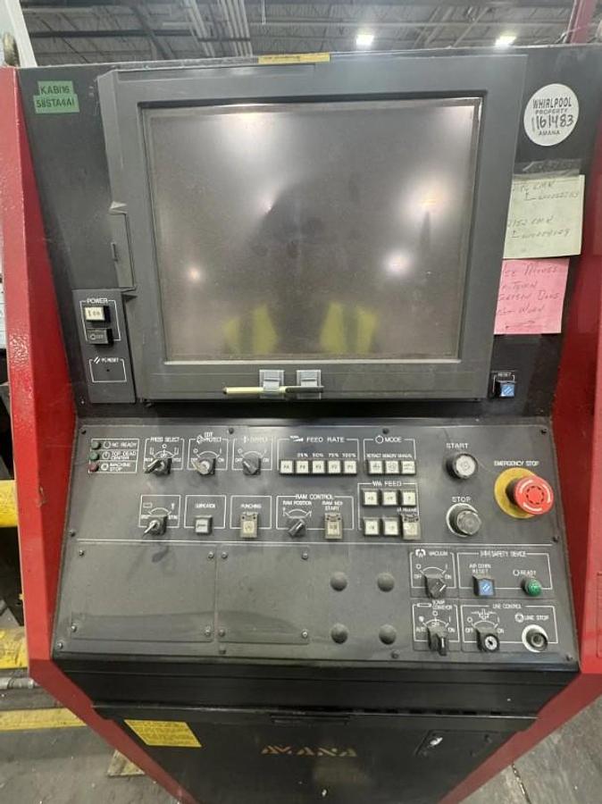 Used 2005 - 33 Ton Amada EMK-3610NT Servo Driven CNC Turret Punch