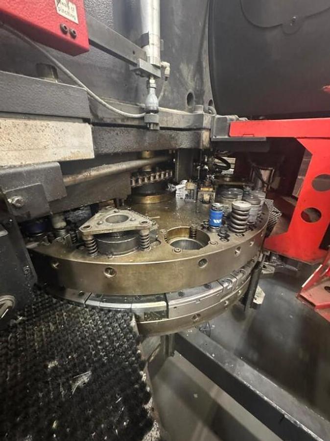 Used 2005 - 33 Ton Amada EMK-3610NT Servo Driven CNC Turret Punch