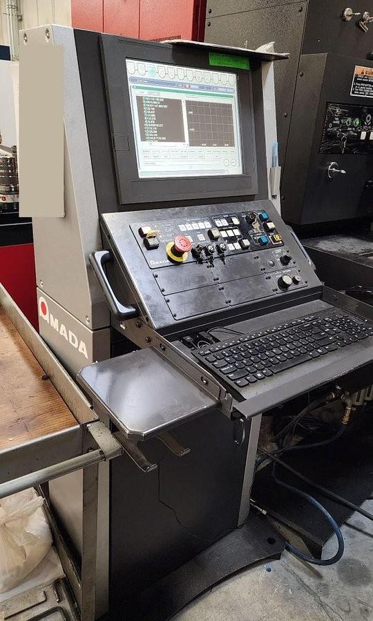 Used 2015 - 33 Ton Amada EMK-3612-MII Servo Driven Turret Punch