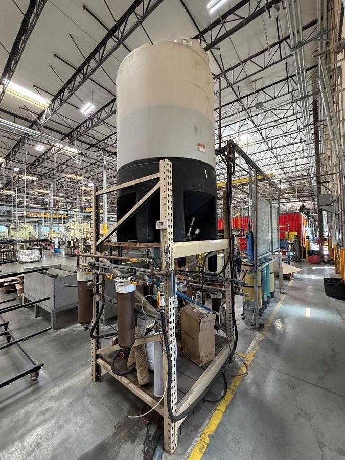 Used 2014 - 6.6' x 13' Flow Mach 4020B CNC Waterjet Cutting System