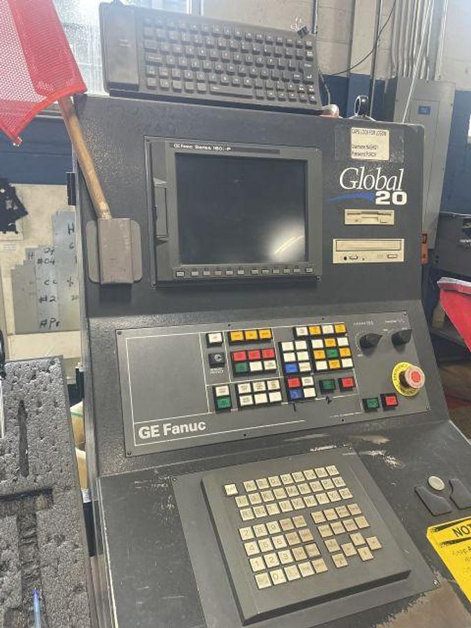 Used SET OF 2 - 2004 & 2002 - 20 Ton LVD Strippit Global 20/1215 CNC Turret Punch
