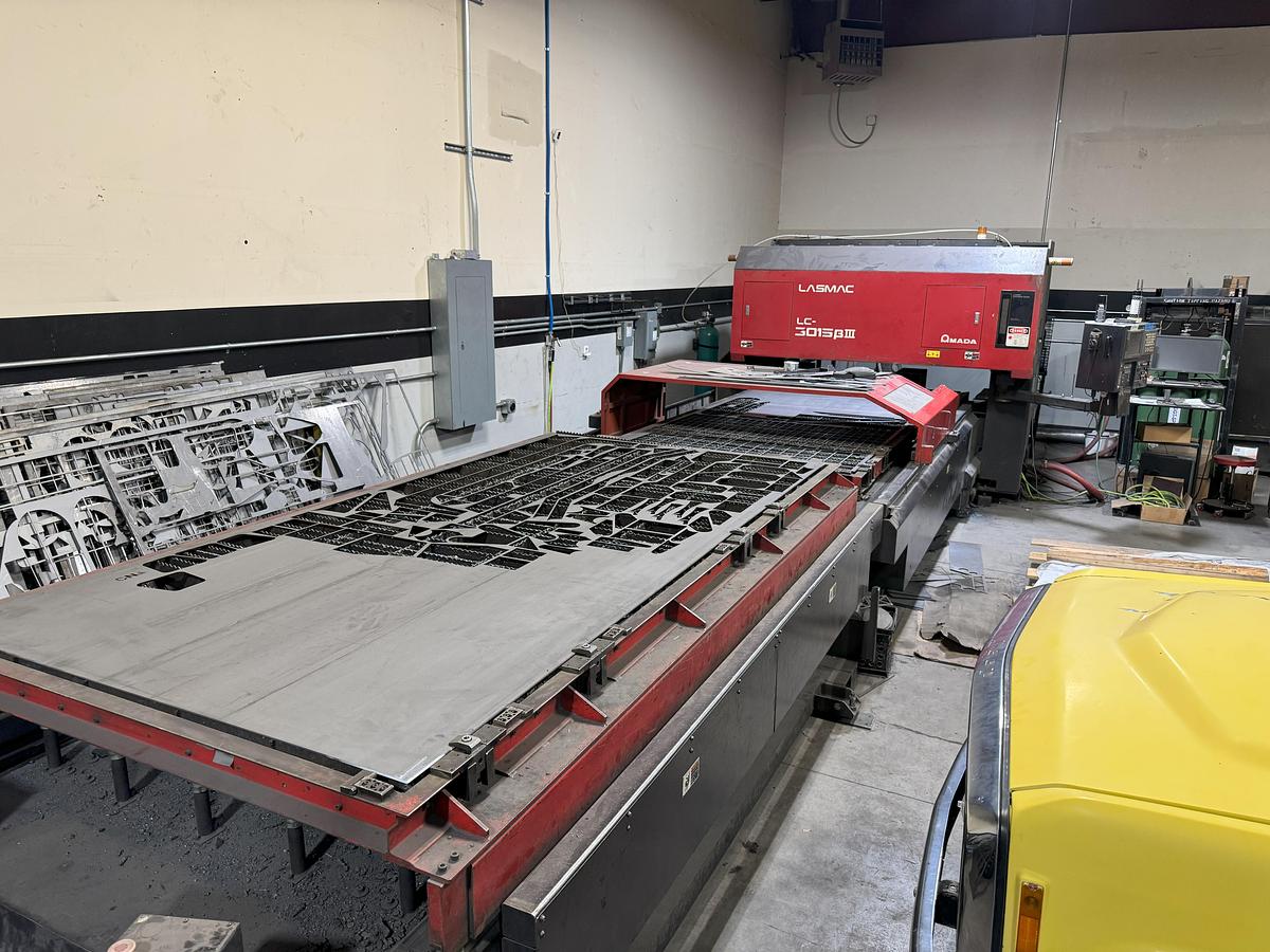 Used 1998 - 2000 Watt Amada Altair LC-3015-B3-EX CO2 CNC Laser