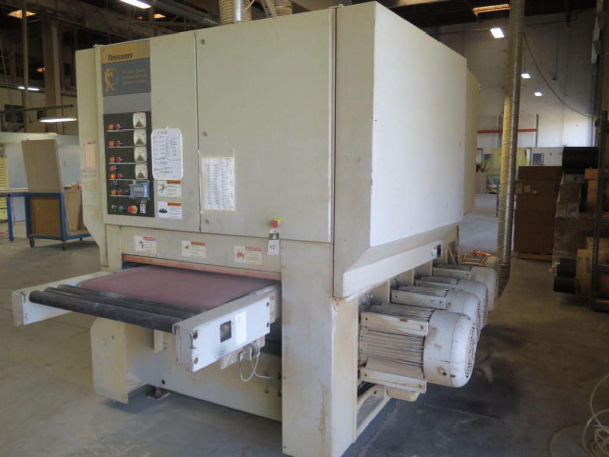 Used Timesaver 2 Head Belt Sander Model 137-2HDCMW