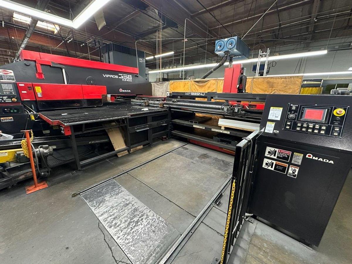 Used 2000 - 33 Ton Amada Vipros 358 King II CNC Turret Punch