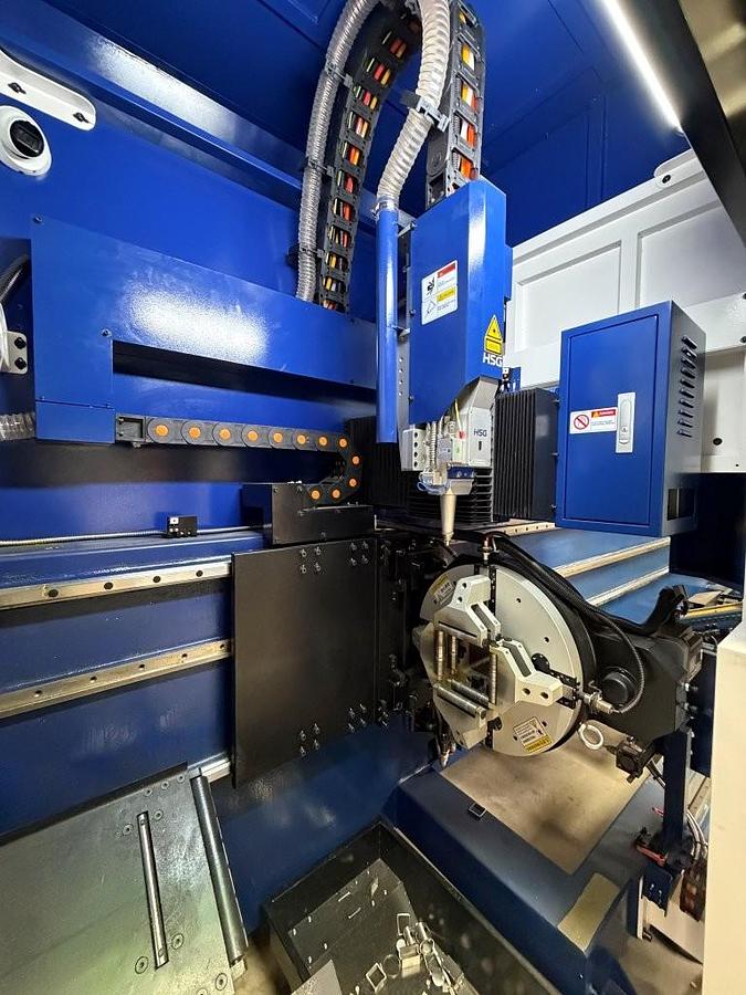 3000 Watt HSG R1 CNC Fiber Tube Laser Cutting System *NEW*