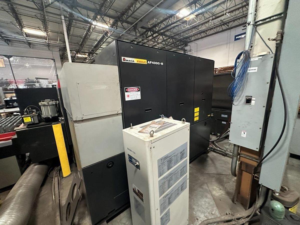 Used 2008 - 4000 Watt Amada LC3015F1-NT CNC CO2 Laser