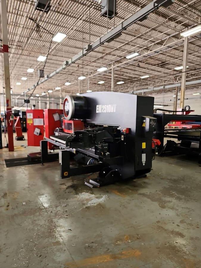 Used 2004 - 22 Ton EM-2510NT Servo Driven Turret Punch