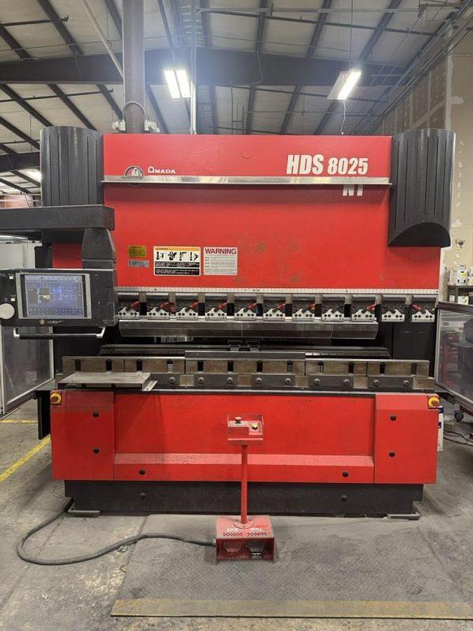 Used 2013 - 88 Ton Amada HDS-8025NT Hybrid Press Brake