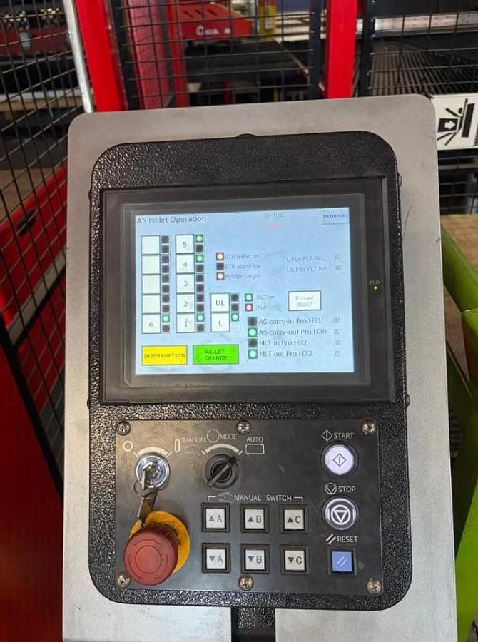 Used 2019 - 33 Ton Amada EMK-3612-MII Servo Driven Turret Punch