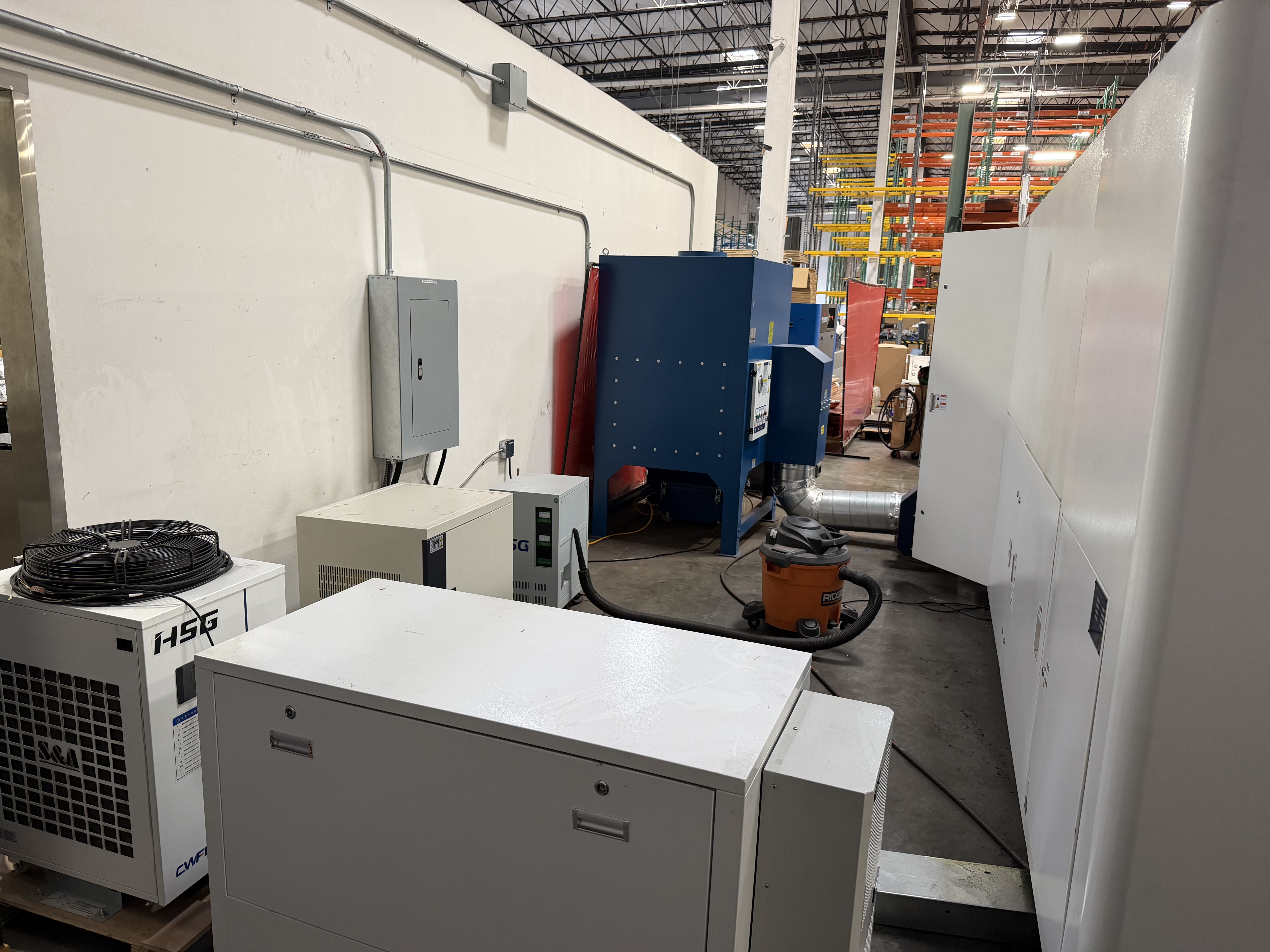 6000 Watt HSG X-3015 Single Table Fiber Laser