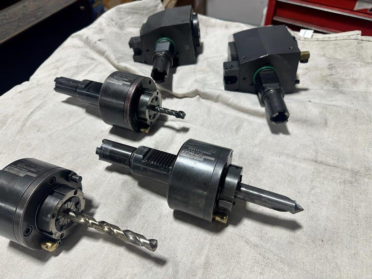 Used Haas Live Tools for ST Lathes - (3) Axial and (2) Radial